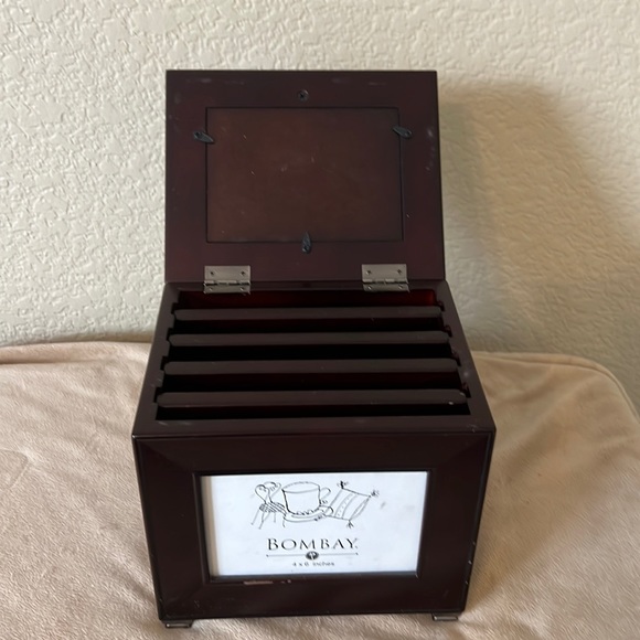 Bombay Storage & Organization Bombay Wooden Box Frame With Photo